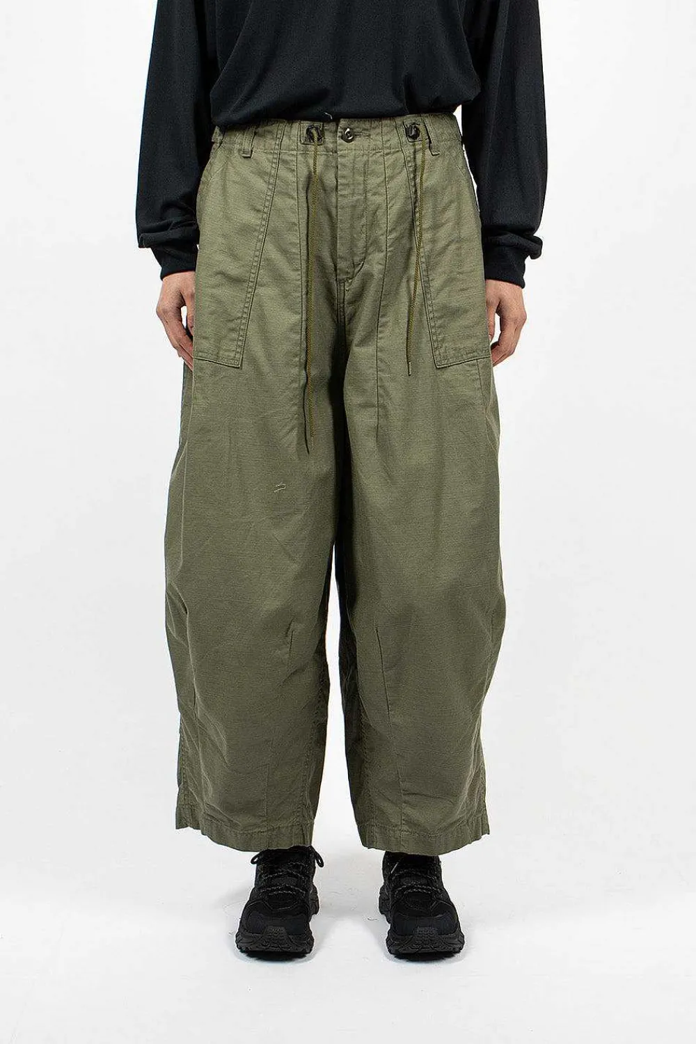 Needles H.D Pant Fatigue Olive| Trousers