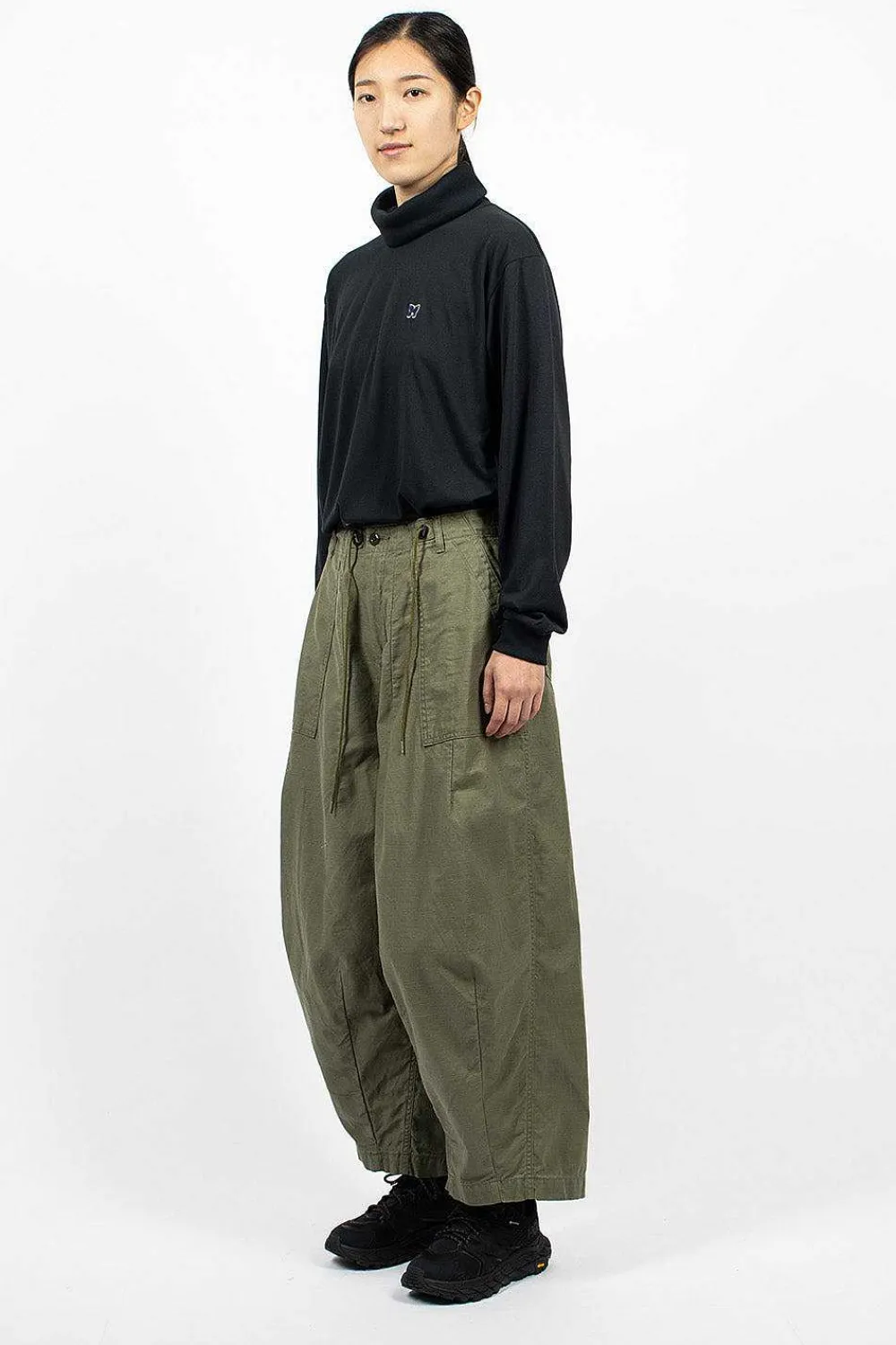 Needles H.D Pant Fatigue Olive| Trousers