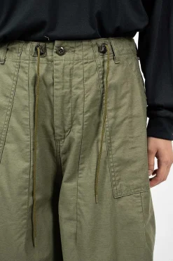 Needles H.D Pant Fatigue Olive| Trousers