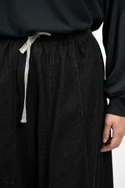 Needles H.D. Pant 6Oz Denim Black| Trousers
