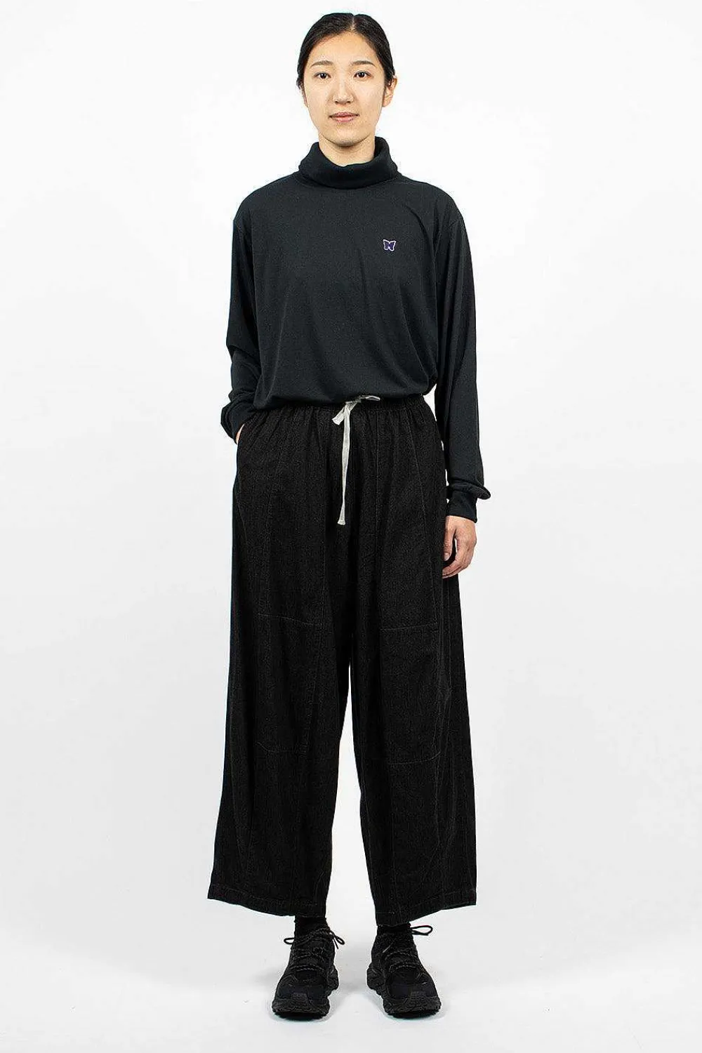 Needles H.D. Pant 6Oz Denim Black| Trousers
