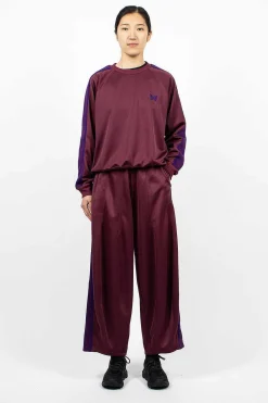 Needles H.D. Track Pant Wine| Trousers