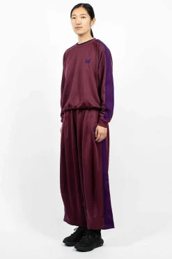 Needles H.D. Track Pant Wine| Trousers