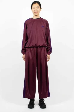 Needles H.D. Track Pant Wine| Trousers