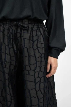 Needles H.D.P. Pant Crocodile Charcoal| Trousers