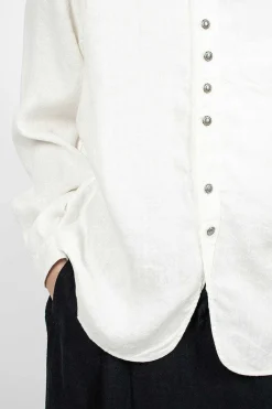 Kapital Herringbone Penny Shirt White| Shirts