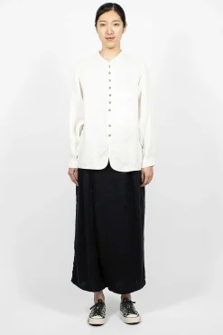 Kapital Herringbone Penny Shirt White| Shirts