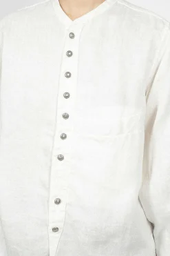 Kapital Herringbone Penny Shirt White| Shirts