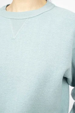 Sunray Hina Crew Neck Sweatshirt Tourmaline| Tops
