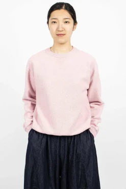 Sunray Hina Crew Neck Sweatshirt Bleached Mauve| Tops