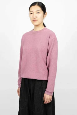 Sunray Hina Crew Neck Sweatshirt Dusky Orchid| Tops