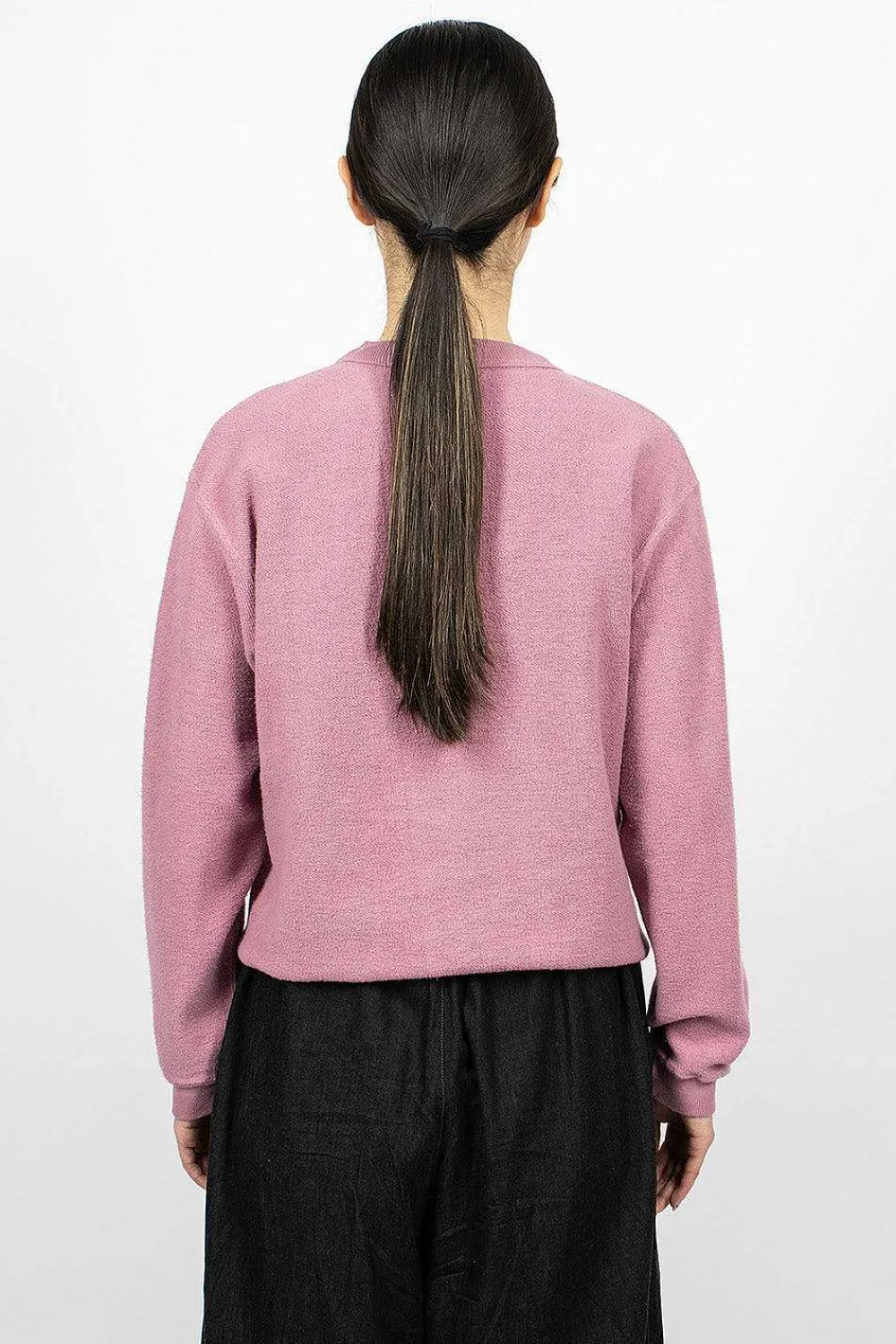 Sunray Hina Crew Neck Sweatshirt Dusky Orchid| Tops