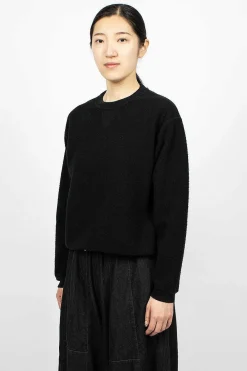 Sunray Hina Crew Neck Sweatshirt Anthracite| Tops
