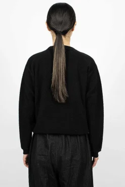 Sunray Hina Crew Neck Sweatshirt Anthracite| Tops