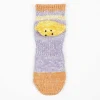 Kapital Ivy Rainbowy Happy Heel Short Socks Purple| Tights & Socks