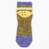 Kapital Ivy Rainbowy Happy Heel Short Socks Khaki| Tights & Socks
