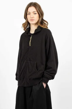 VISVIM Jw Hoodie Rumpled Black| Outerwear