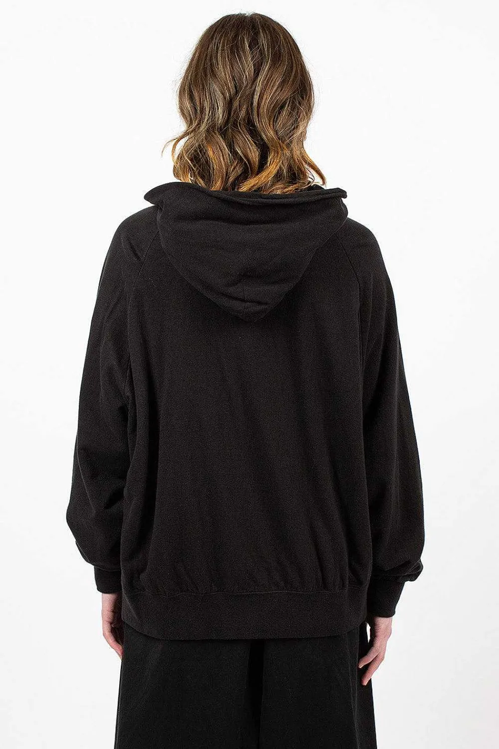 VISVIM Jw Hoodie Rumpled Black| Outerwear