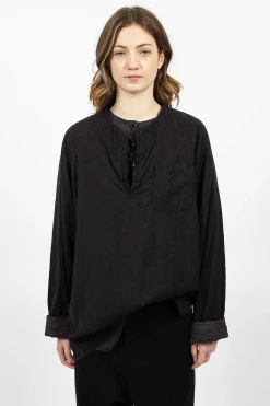 Chez Vidalenc Kasak Top Black| Tops