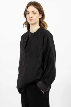 Chez Vidalenc Kasak Top Black| Tops