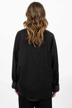 Chez Vidalenc Kasak Top Black| Tops