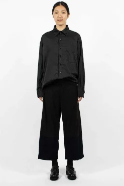 Chez Vidalenc Kati Pants L90 Wool Marl| Trousers