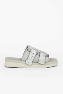 Suicoke Kaw-Vs Suede Sandal Grey| Shoes