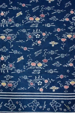 VISVIM Khadi Bandana Dark Indigo| Scarves & Gloves