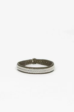 Maria Rudman Khaki Hide A Bracelet 1| Bracelets