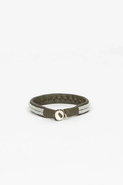 Maria Rudman Khaki Hide A Bracelet 1| Bracelets
