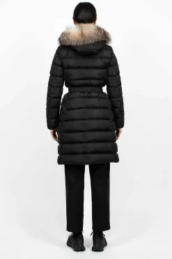 Moncler Khloe Down Coat Black| Outerwear