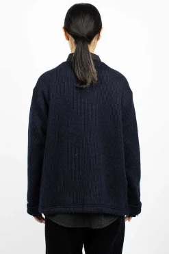 Engineered Garments FWK Knit Cardigan Navy| Knitwear