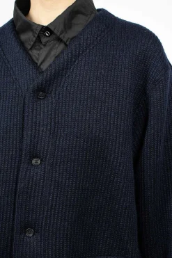 Engineered Garments FWK Knit Cardigan Navy| Knitwear