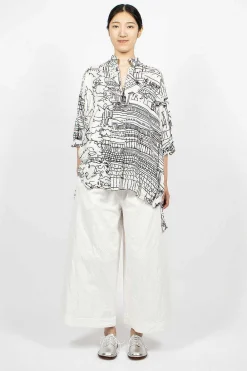 Daniela Gregis Kora Shirt Village Drawing| Tops