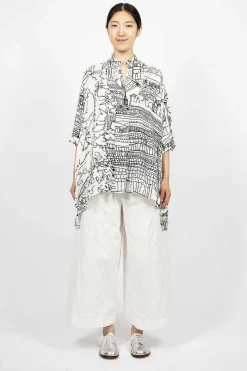 Daniela Gregis Kora Shirt Village Drawing| Tops