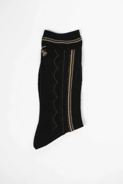 Antipast Kt-161 Baller Lace Socks Black| Tights & Socks