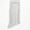 Antipast Kt-161A Lace Baller Socks Silver| Tights & Socks