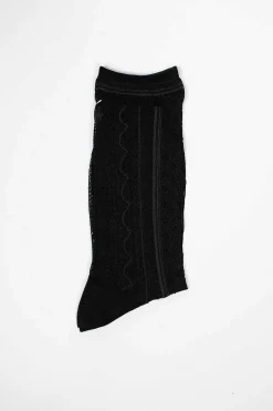 Antipast Kt-161A Silk Baller Socks Black| Tights & Socks