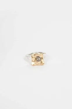 Rosa Maria Leslie Ring Yellow Gold/Cognac Diamond| Rings