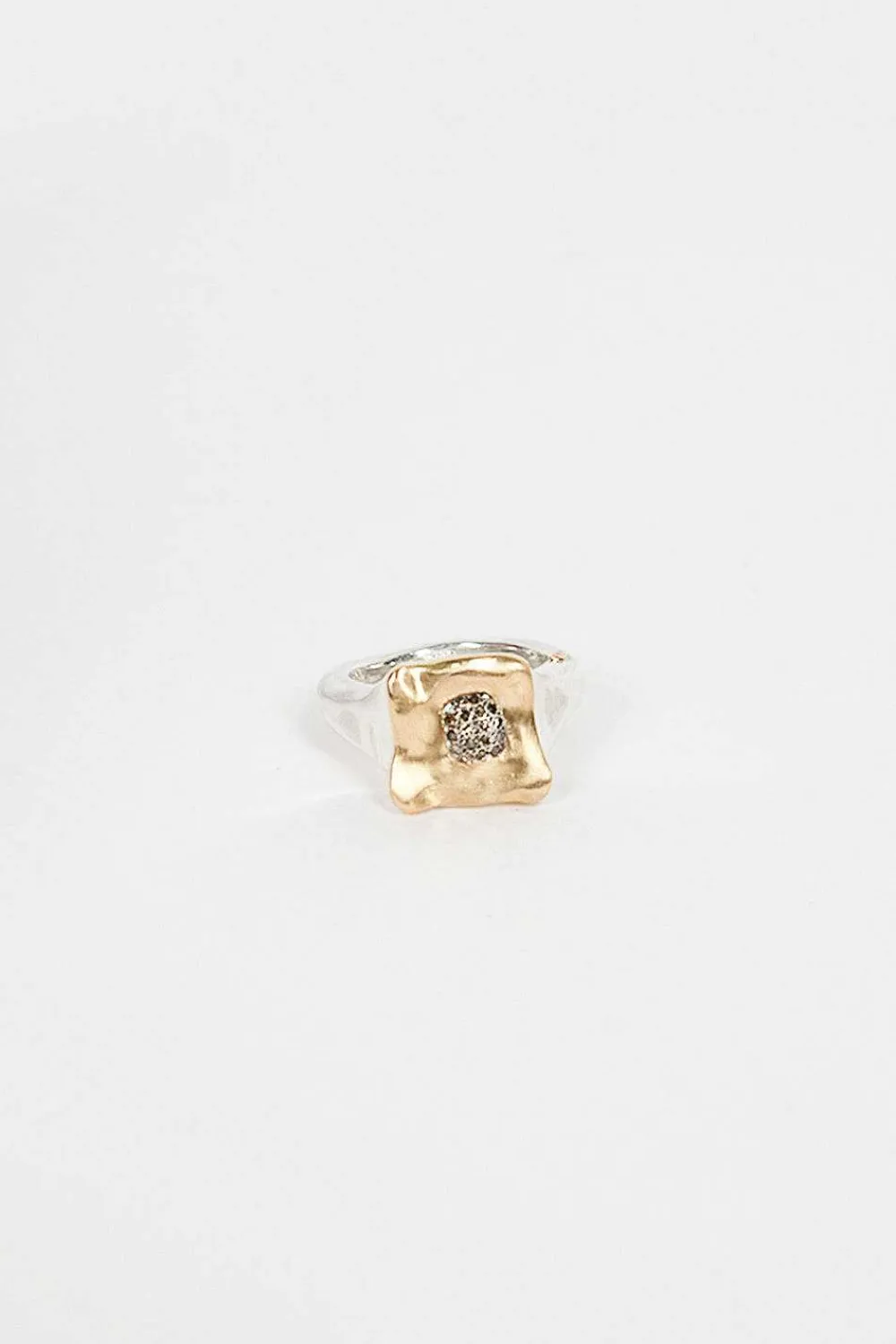 Rosa Maria Leslie Ring Yellow Gold/Cognac Diamond| Rings
