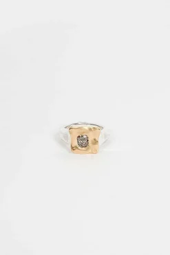Rosa Maria Leslie Ring Yellow Gold/Cognac Diamond| Rings