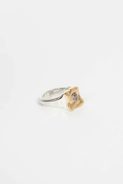 Rosa Maria Leslie Ring Yellow Gold/Cognac Diamond| Rings