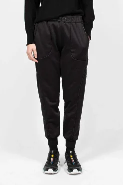 and wander Light Fleece Pant Black| Trousers