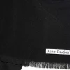 Acne Studios Light Wool Scarf Black| Scarves & Gloves