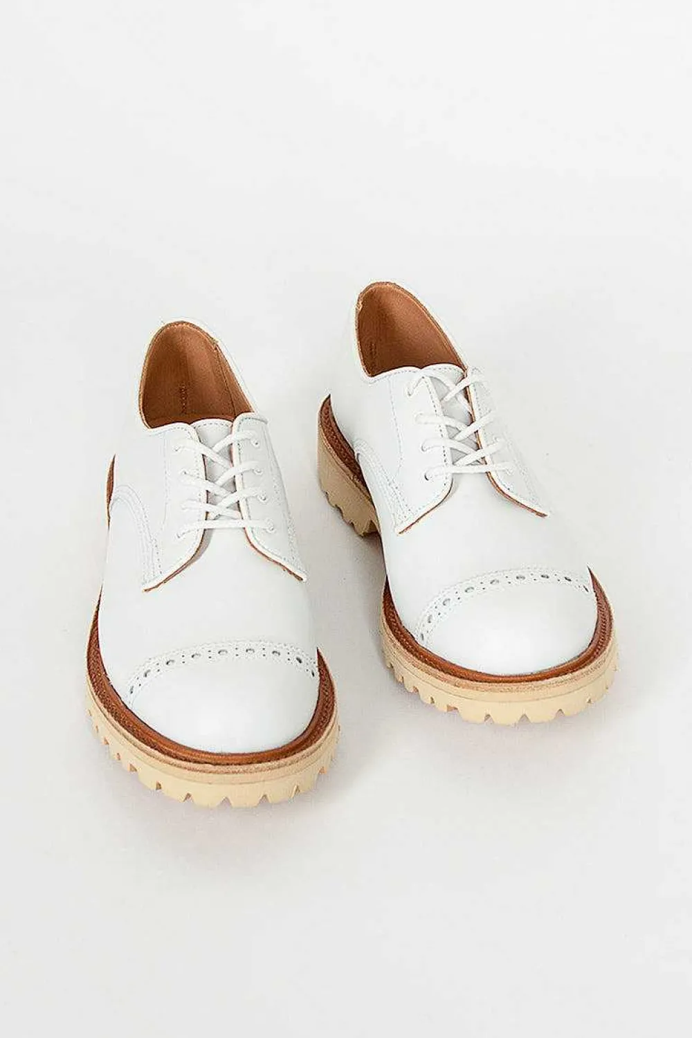 Tricker’s Linda Aniline White Tramper| Shoes