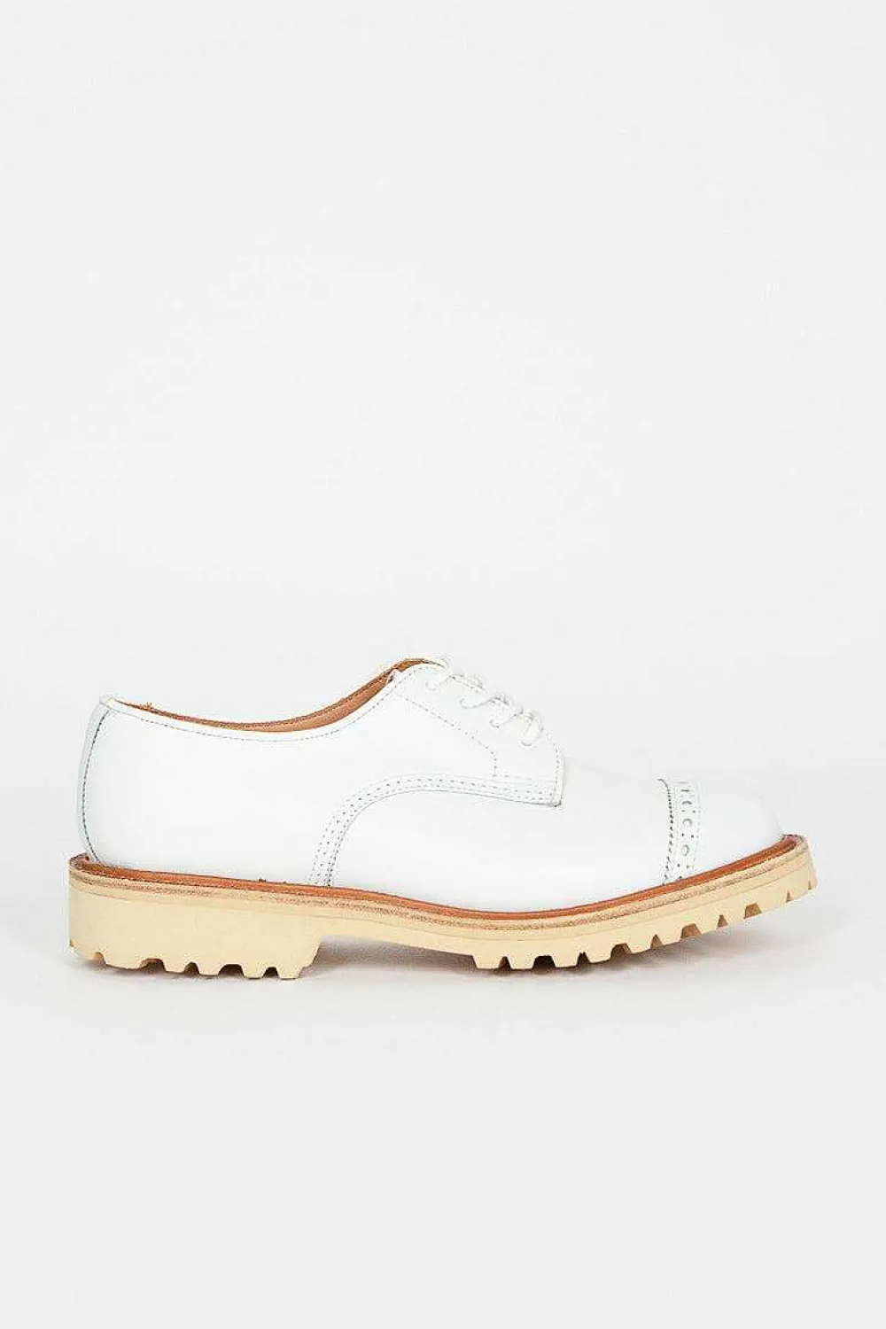 Tricker’s Linda Aniline White Tramper| Shoes
