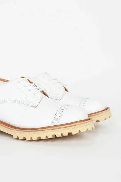 Tricker’s Linda Aniline White Tramper| Shoes