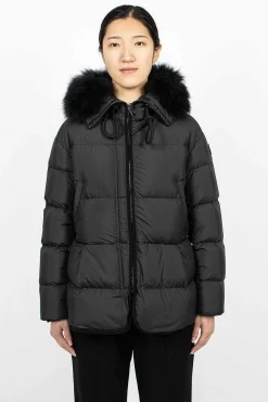 Moncler Locustelle Short Down Jacket Black| Outerwear