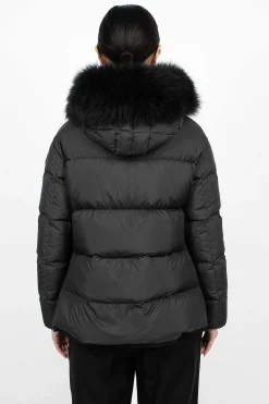 Moncler Locustelle Short Down Jacket Black| Outerwear
