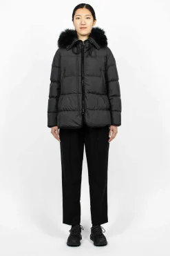 Moncler Locustelle Short Down Jacket Black| Outerwear